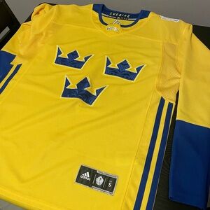 Sweden Olympic Hockey Jersey - Adidas